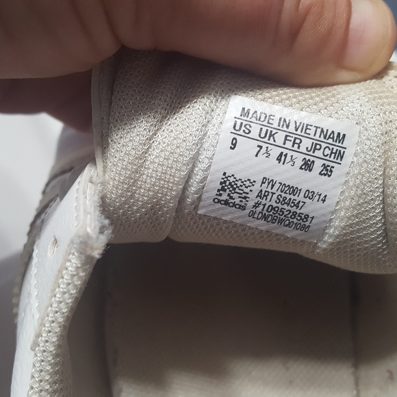 Adidas Samoa rainbow RARE 2014 Pride White sneaker - Picture 8 of 8